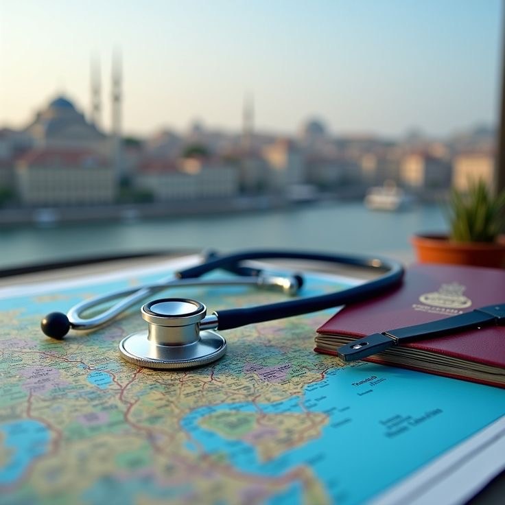Visa and travel documents for healthcare journeys